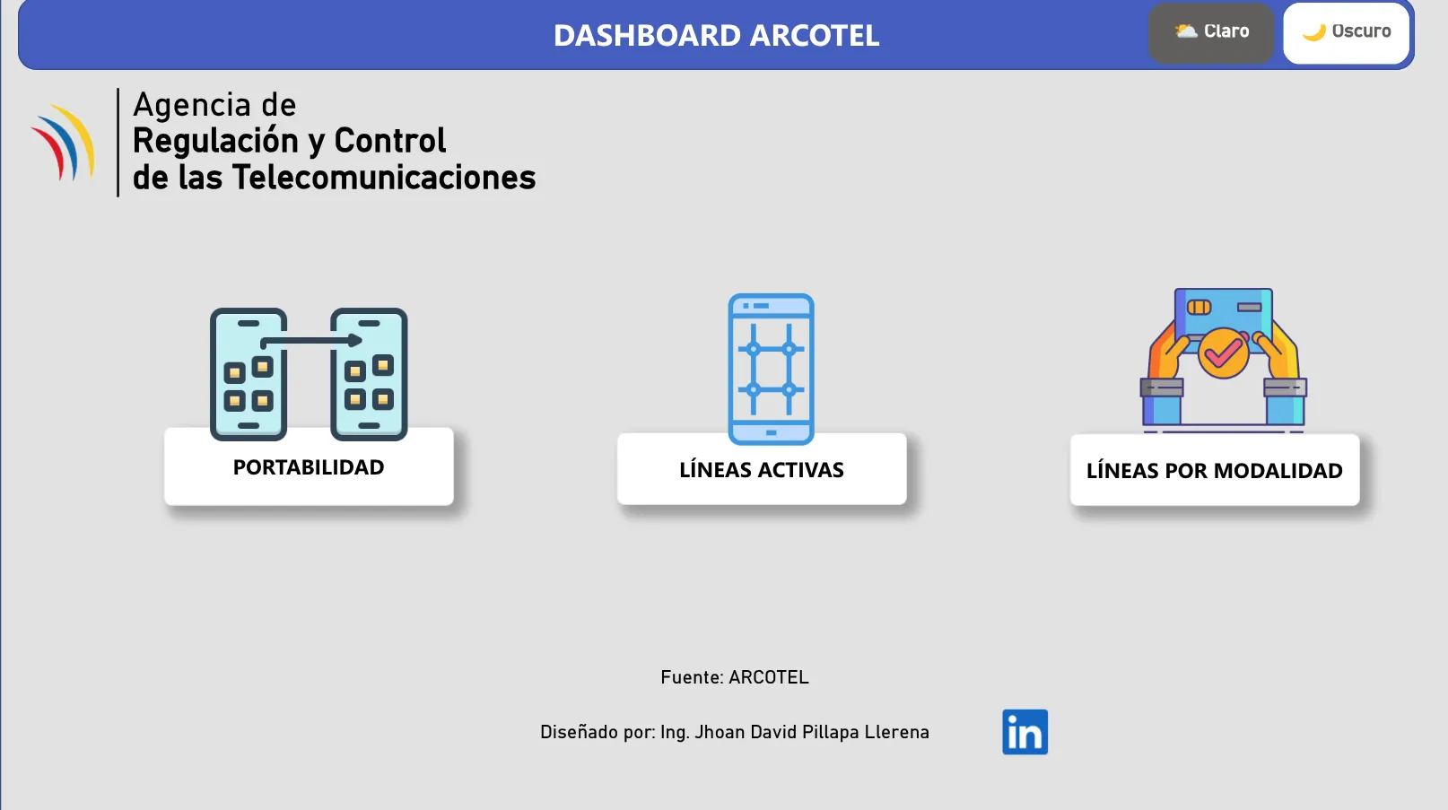 Arcotel Dashboar